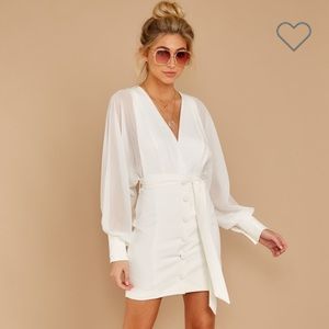 White DO+BE Life of Luxury Dress